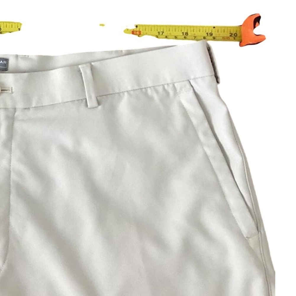 Peter Millar Beige Golf Shorts Men's 38W 9.5" Inseam Performance Casual Chino - Picture 3 of 9